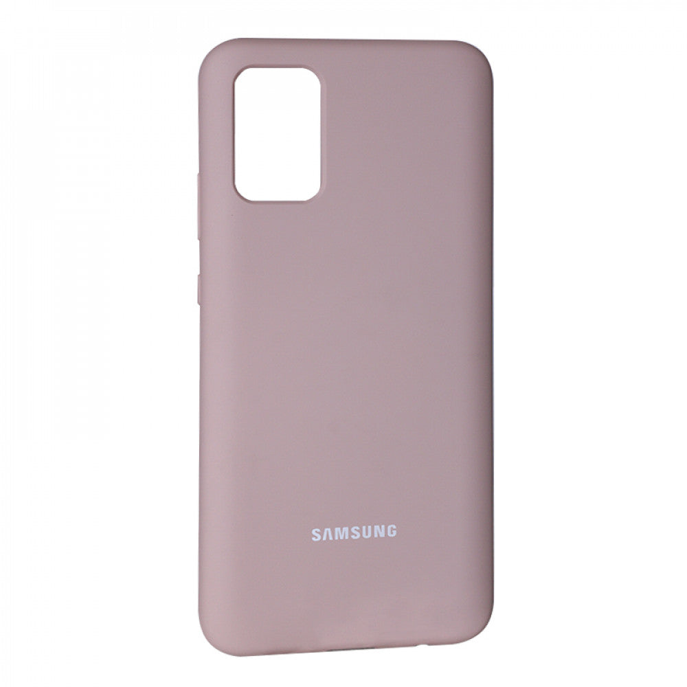 Original Silicone Cover Case Samsung A02S — Antique White