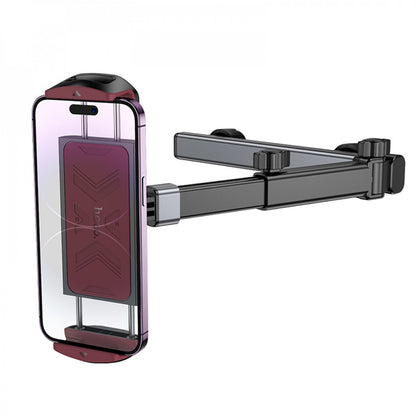 Автодержатель раздвижной на подголовник сиденья — Hoco H69