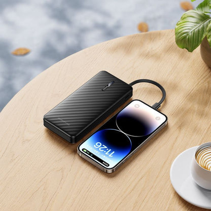 Power Bank 10000 mAh  — Borofone BJ84 built-in 4 cables