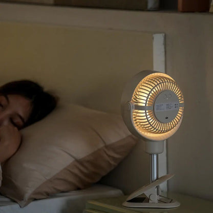 Портативный мини вентилятор WT-RD12 White - 4000 mAh