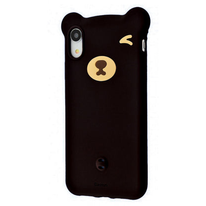 Baseus (WIAPIPH61-BE) Bear Silicone Case For iPhone Xr 