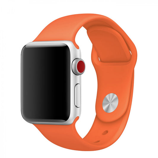 Ремінець Sport Band Apple Watch 38 mm 40 mm 41 mm — Orange (13)