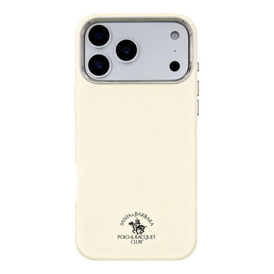 Накладка Чехлы Polo Simon Leather Case with Magsafe iPhone 17 Pro — Beige