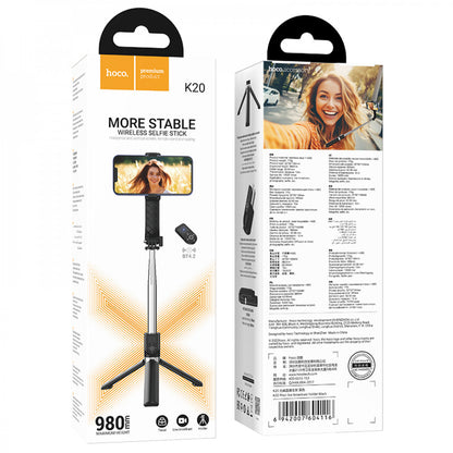 Monopod Tripod (0.98m) — Hoco K20 — black