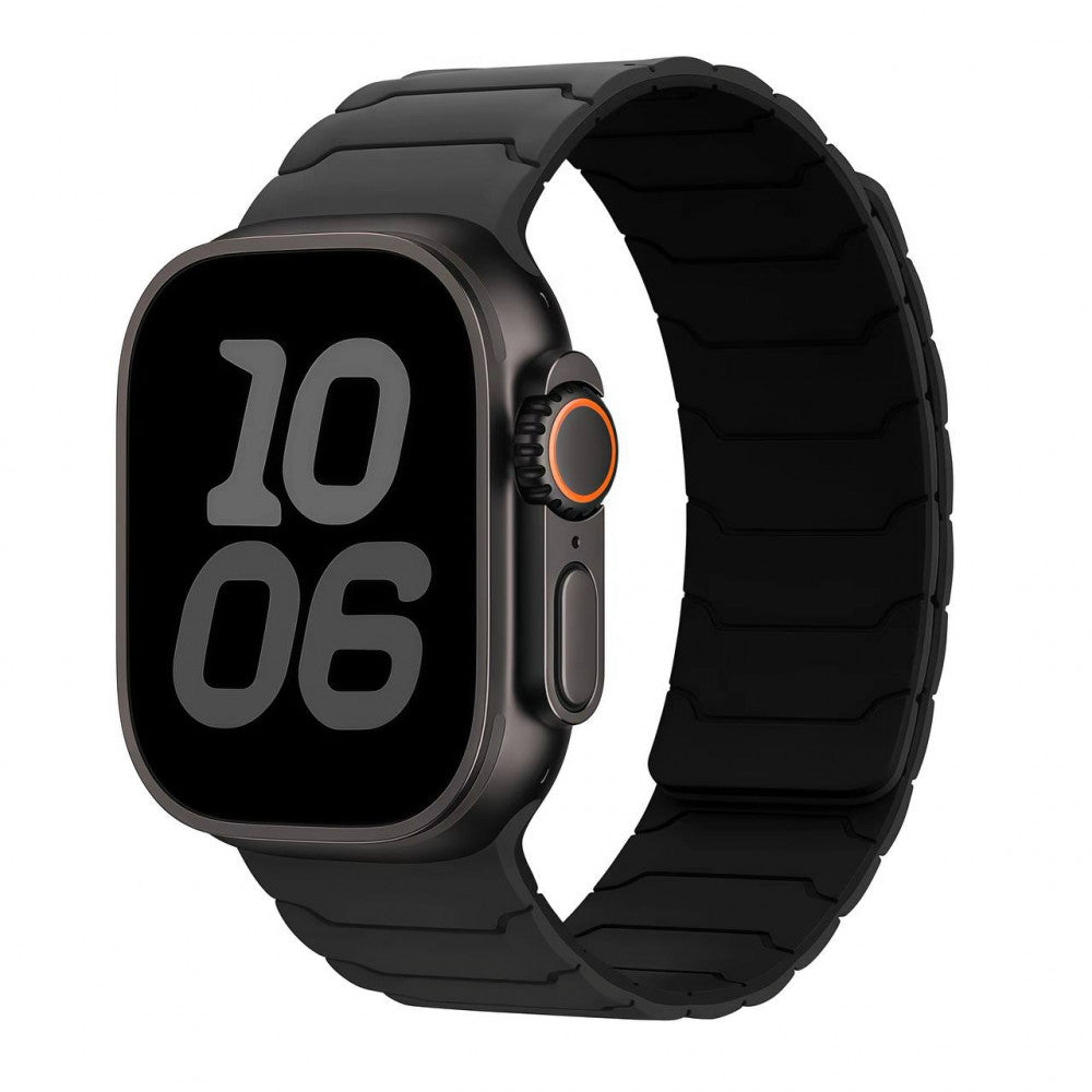 Ремінець Armor Magnetic Band — Apple Watch 38 mm | 40 mm | 41 mm — Carbon black&Black