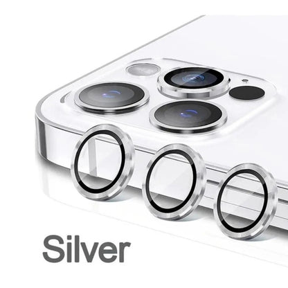 Захисне скло Camera Glass Steel iPhone 13 Pro/13 Pro Max — Silver