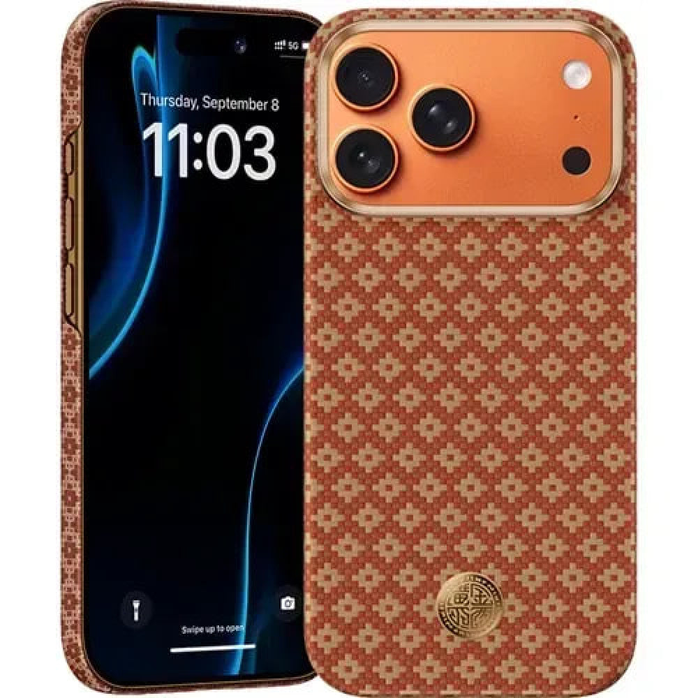 Накладка Чехлы Benks ArmorAir ArmorGrid Fortune Orange kevlar case — iPhone 17 Pro Max