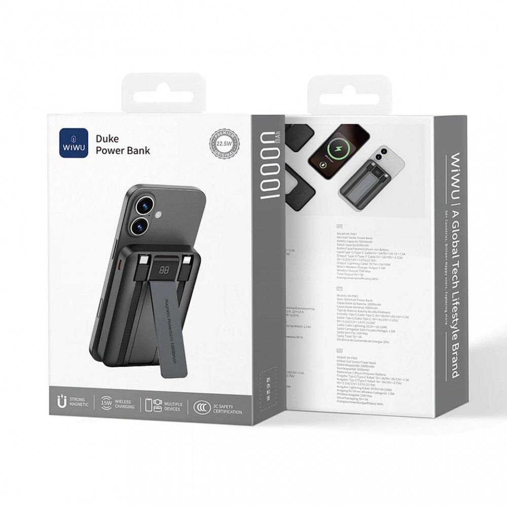 Power Bank 10000 mAh | 22.5W — WiWU Wi-P061