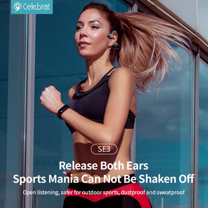 Навушники Bluetooth Celebrat SE3 — Black
