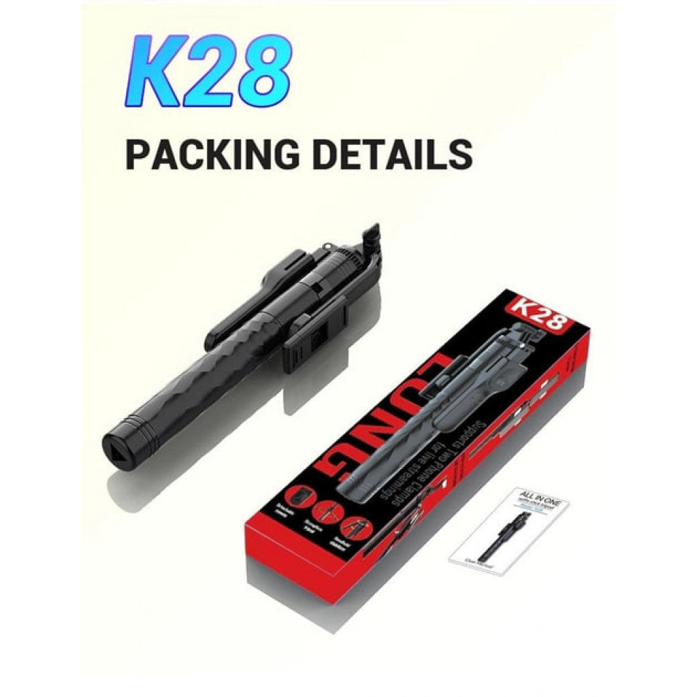 Monopod Tripod | Button Bluetooth | K28