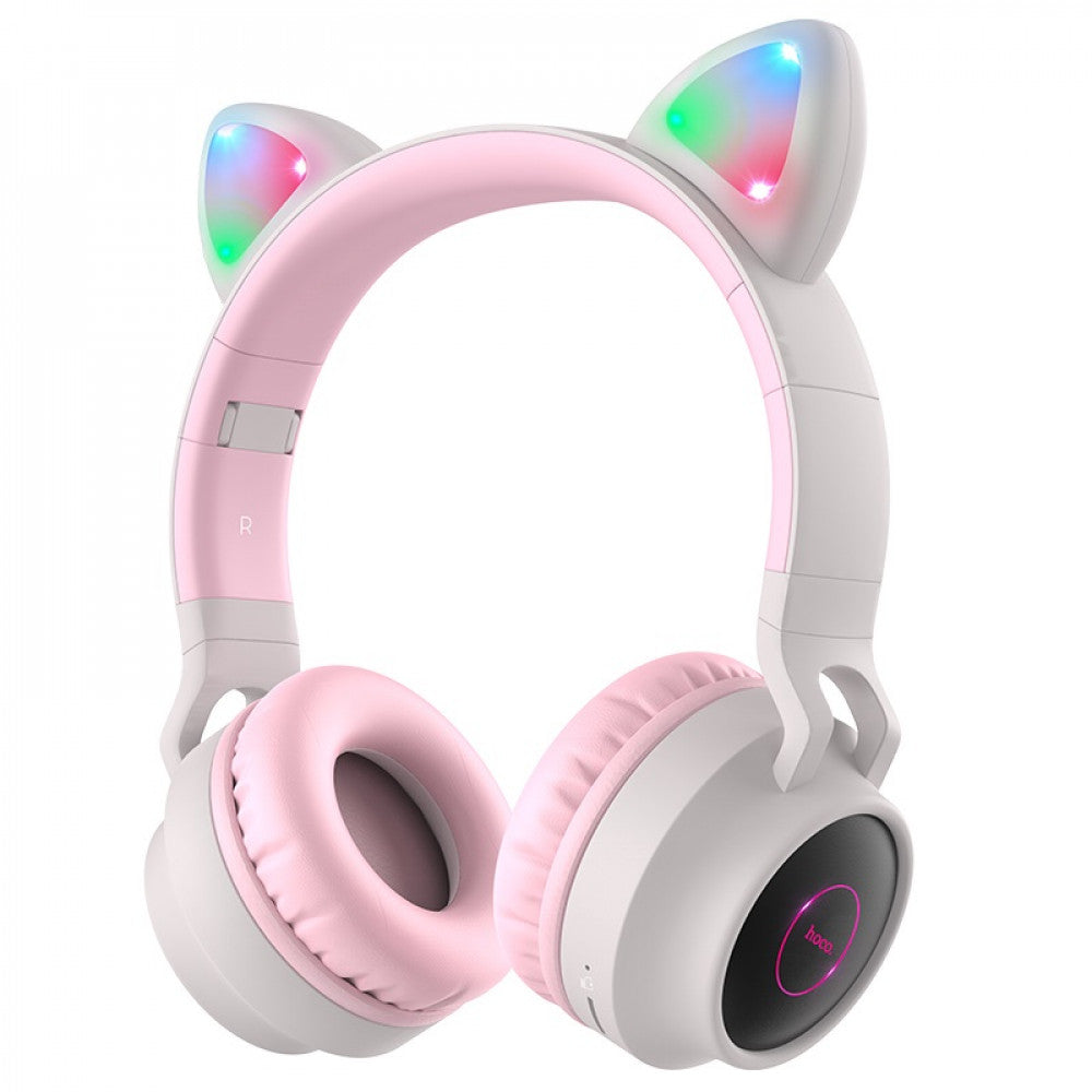 Навушники Bluetooth — Hoco W27 Cat ear — Gray