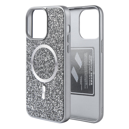 Swarovski Case with MagSafe iPhone 16 Pro — Titanium Gray