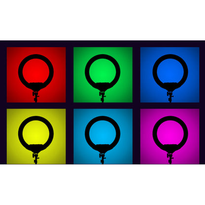 Лампа Кільцева RGB LED (56 cm) ZB-56
