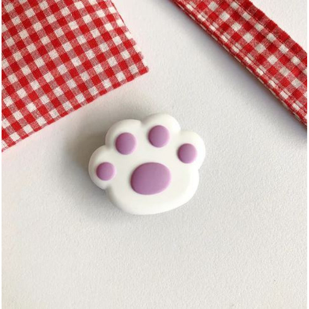 Popsocket « Cartoon »  — Paw White/Purple