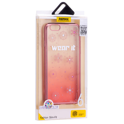 Remax Diamond PC Case Apple iPhone 6 ; Apple iPhone 6S Gold