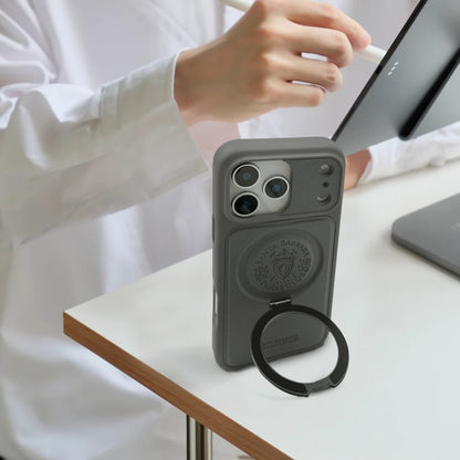 Накладка Чехлы Polo Primo Leather Case iPhone 17 Pro — Titanium Grey