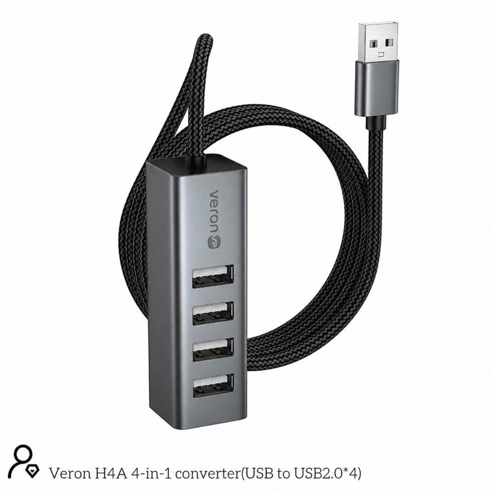 USB-хаб Veron H4A, USB-A → 4 × USB-A