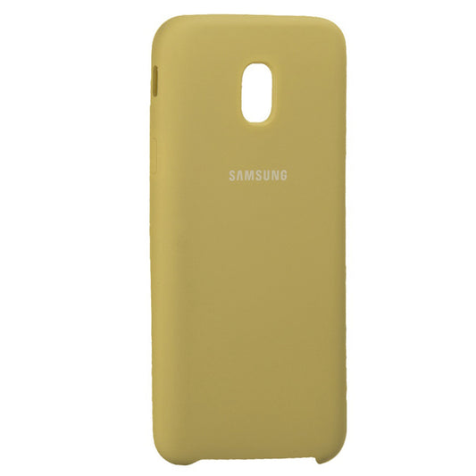 Original Silicone Case Samsung J2 2018(J250) — Gold