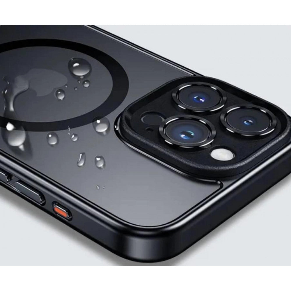 Накладка Чохли Rock Guard Anti-drop Series TPU Case with Magsafe iPhone 15 Pro Max — Titanium Grey