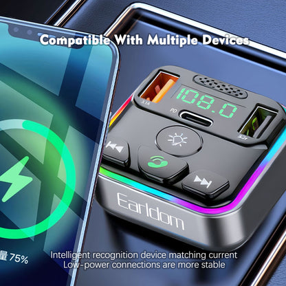 Fm Modulator MP3 | Car Charger | 3.0A | 2U | 1C — Earldom ET-M114
