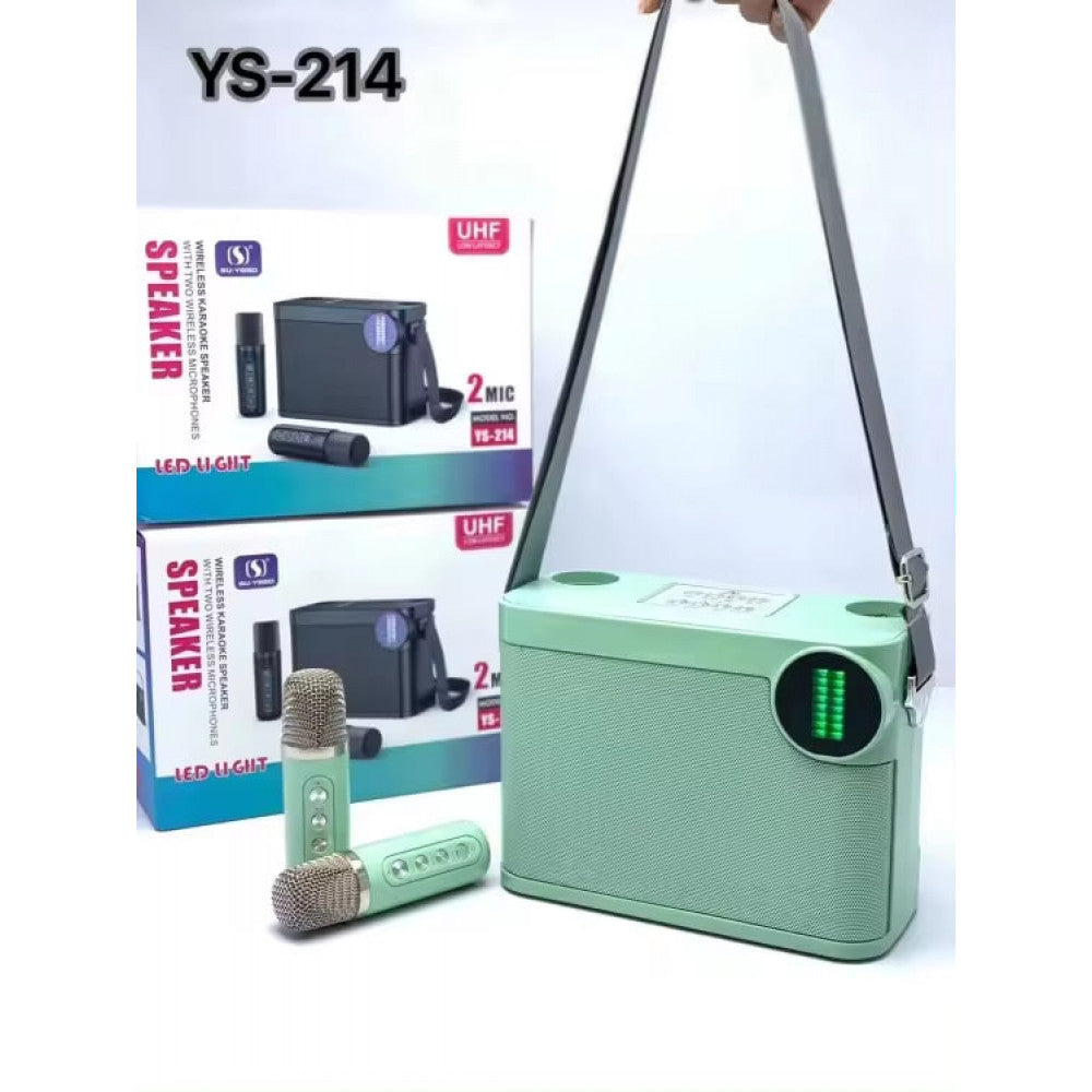 Bluetooth Speaker & 2 Microphones — YS-214