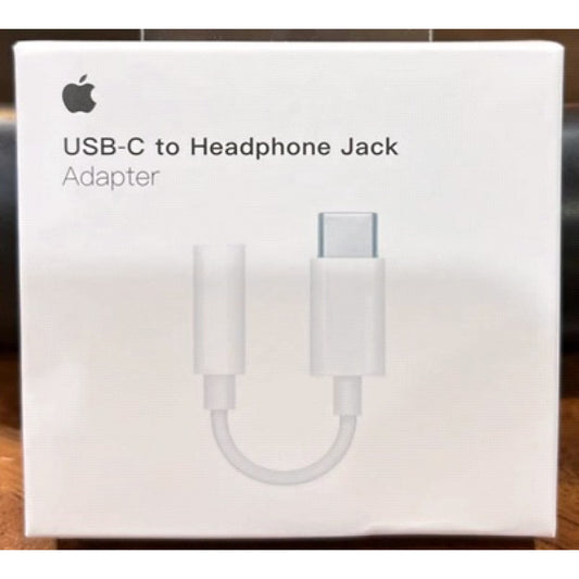 Apple USB-C to 3.5mm Headphone Jack Adapter (MU7E2)