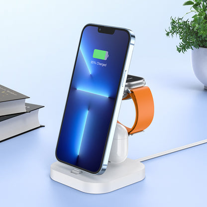 Wireless Charger 3 in 1 Hoco CW43 — black