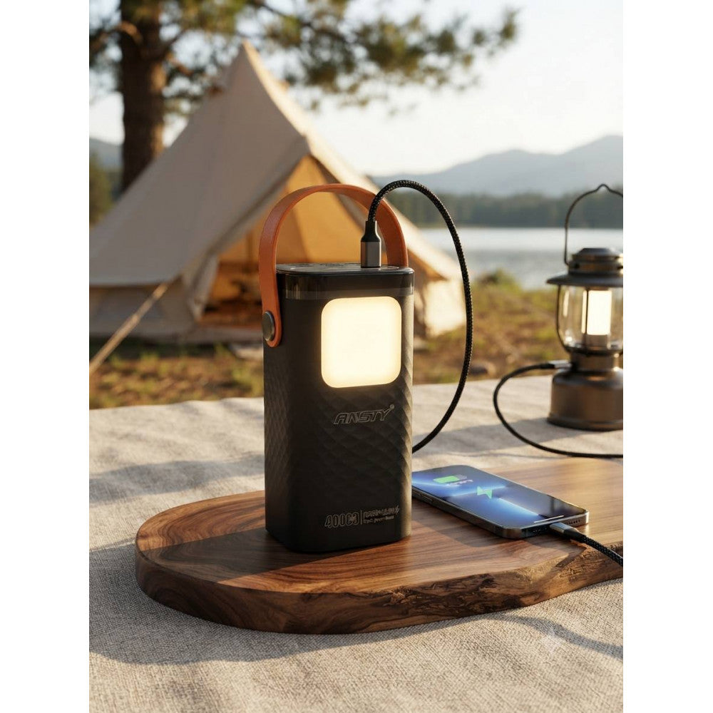 Power Bank 40000 mAh | PD65W+22.5W — Ansty AP-098  — Black
