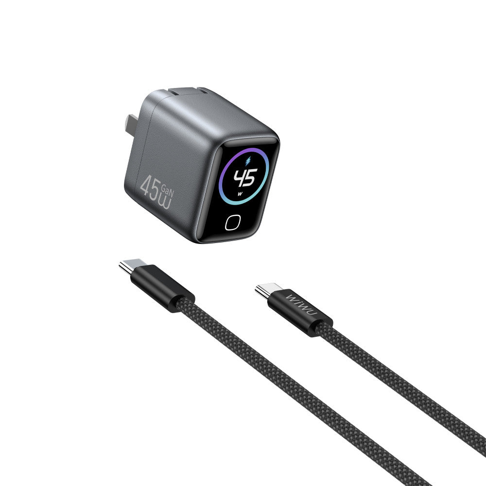 Home Charger | 45W | GaN | PD3.0  — Wiwu CHG500