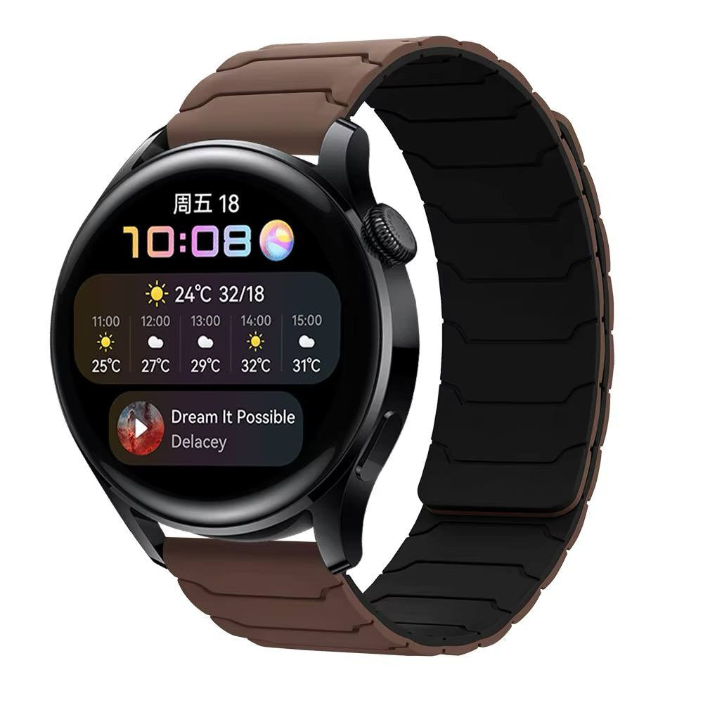 Ремінець Armor Magnetic Band Універсальний 20 mm — Chocolate&Black
