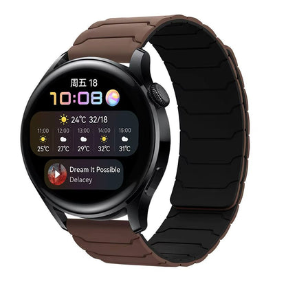 Ремінець Armor Magnetic Band Універсальний 20 mm — Chocolate&Black