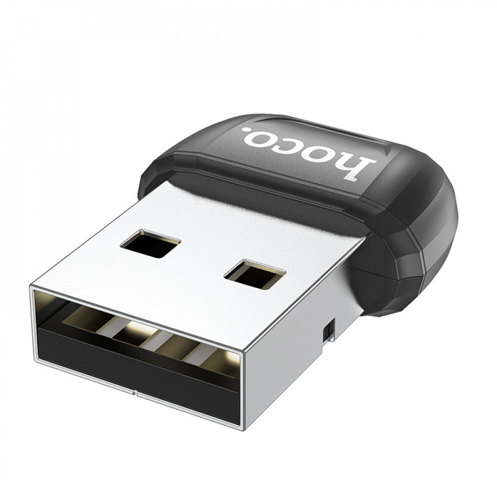 Bluetooth Adapter USB 5.0 Hoco UA18 — Black