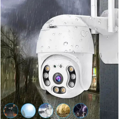 IP WiFi Camera 2MP Q6 ICSEE (IP66. app. complete set. with charger)