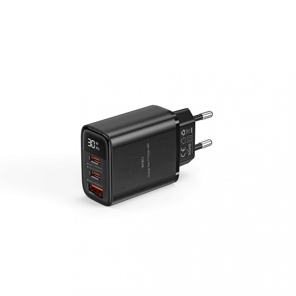 Home Charger 30W 1U 2C Wiwu Wi-G010 EU