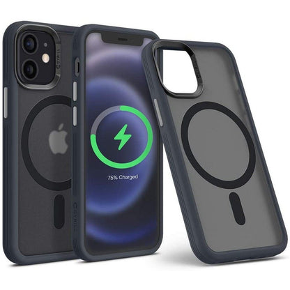 Накладка Чохли Colorful Matte Case with MagSafe iPhone 13 Pro Max — Bordo