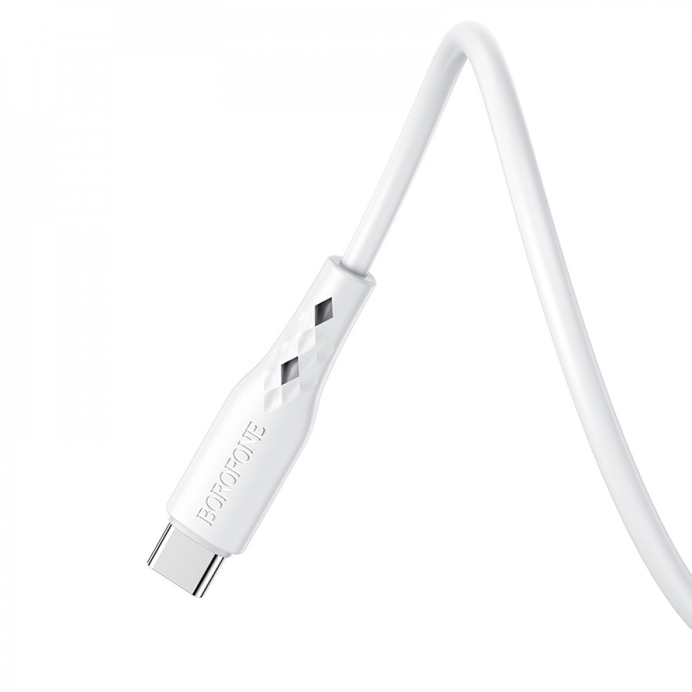 Кабель USB C 3A (1m) Borofone BX48 — White