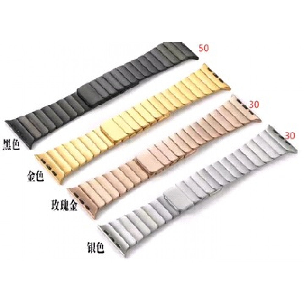 Ремінець Metal Link magnetic lock — Apple Watch 42 | 44 | 45 | 49 mm Rose Gold