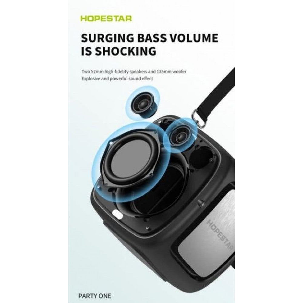 Портативна колонка Hopestar Party One — Yellow