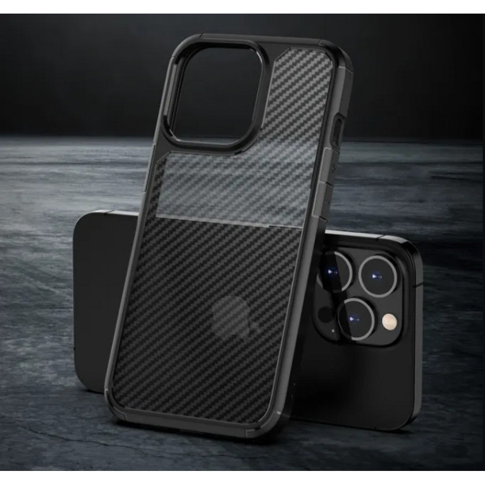 Накладка Чехлы Ipaky Carbon Fiber Case iPhone 14 Pro Max