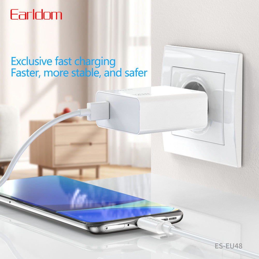 Home Charger | 120W | 1U | USB C Cable (1m) — Earldom ES-EU48