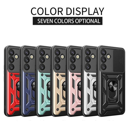 Ring Full Protect Case Samsung A17 — Blue
