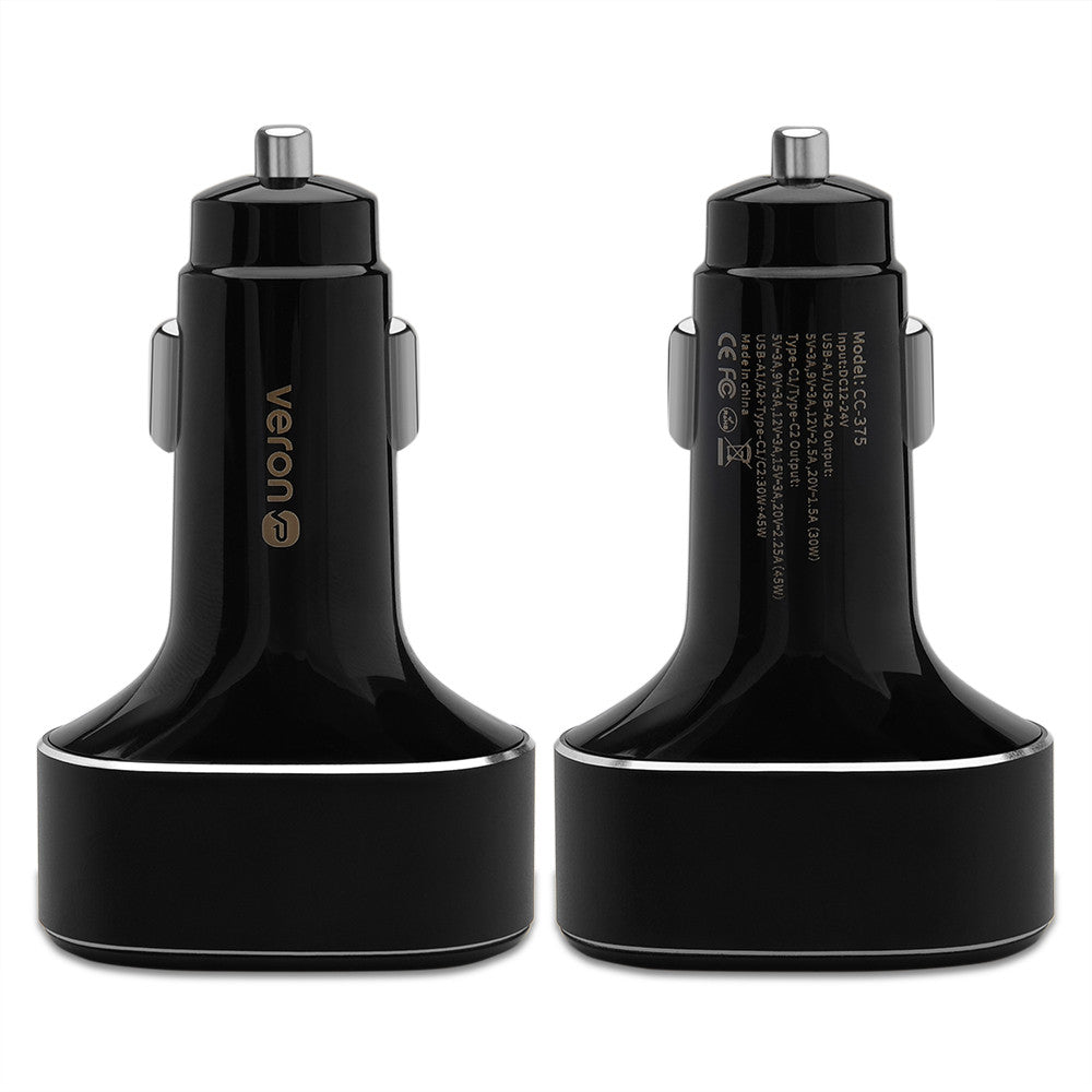 Car Charger | 75W | 2U | 2C — Veron CC-375