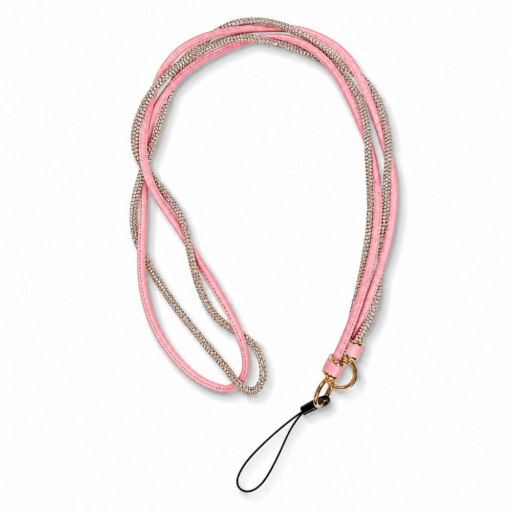 Шнурок на шею «Multicore» — Pink