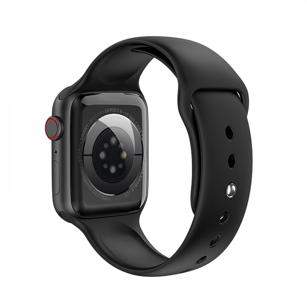 Smart Sports Watch (Call Version) Hoco Y12 - Black