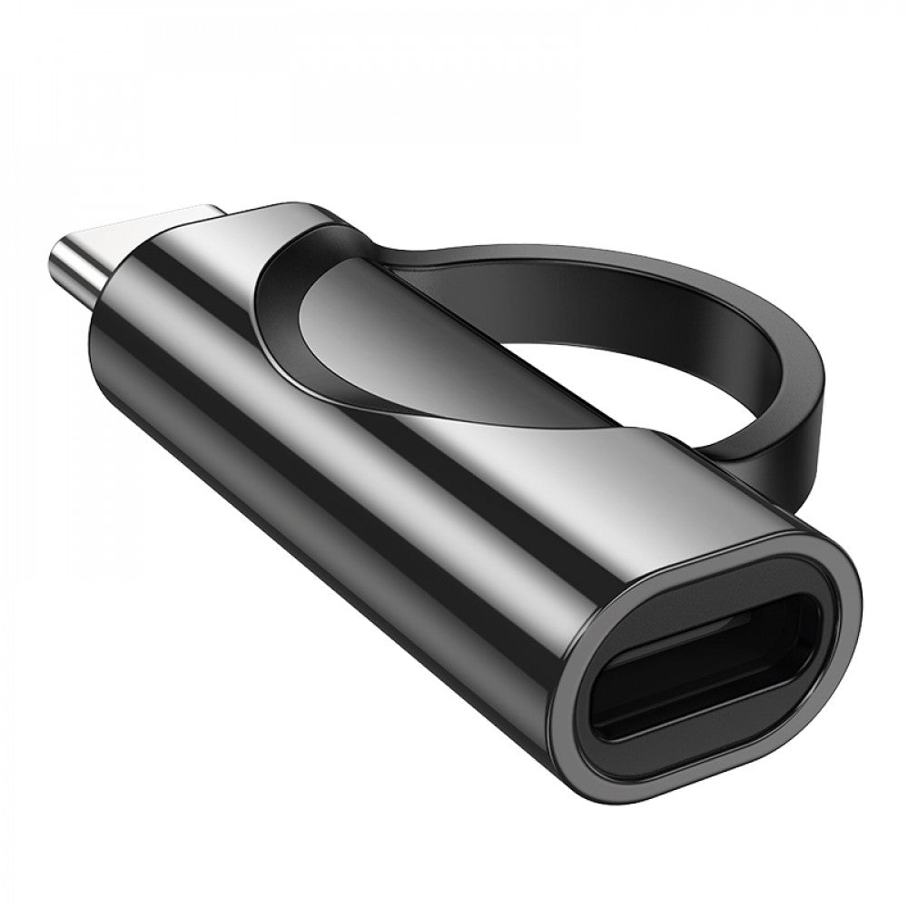 Adapter USB C To Lightning — Hoco UA32A  — Black