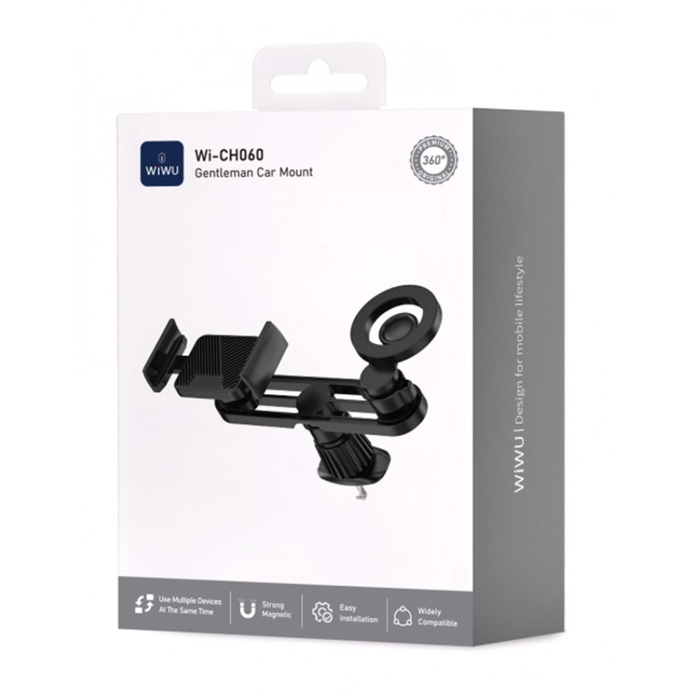 Автотримач магнітний на повітропровід — WiWU CH060