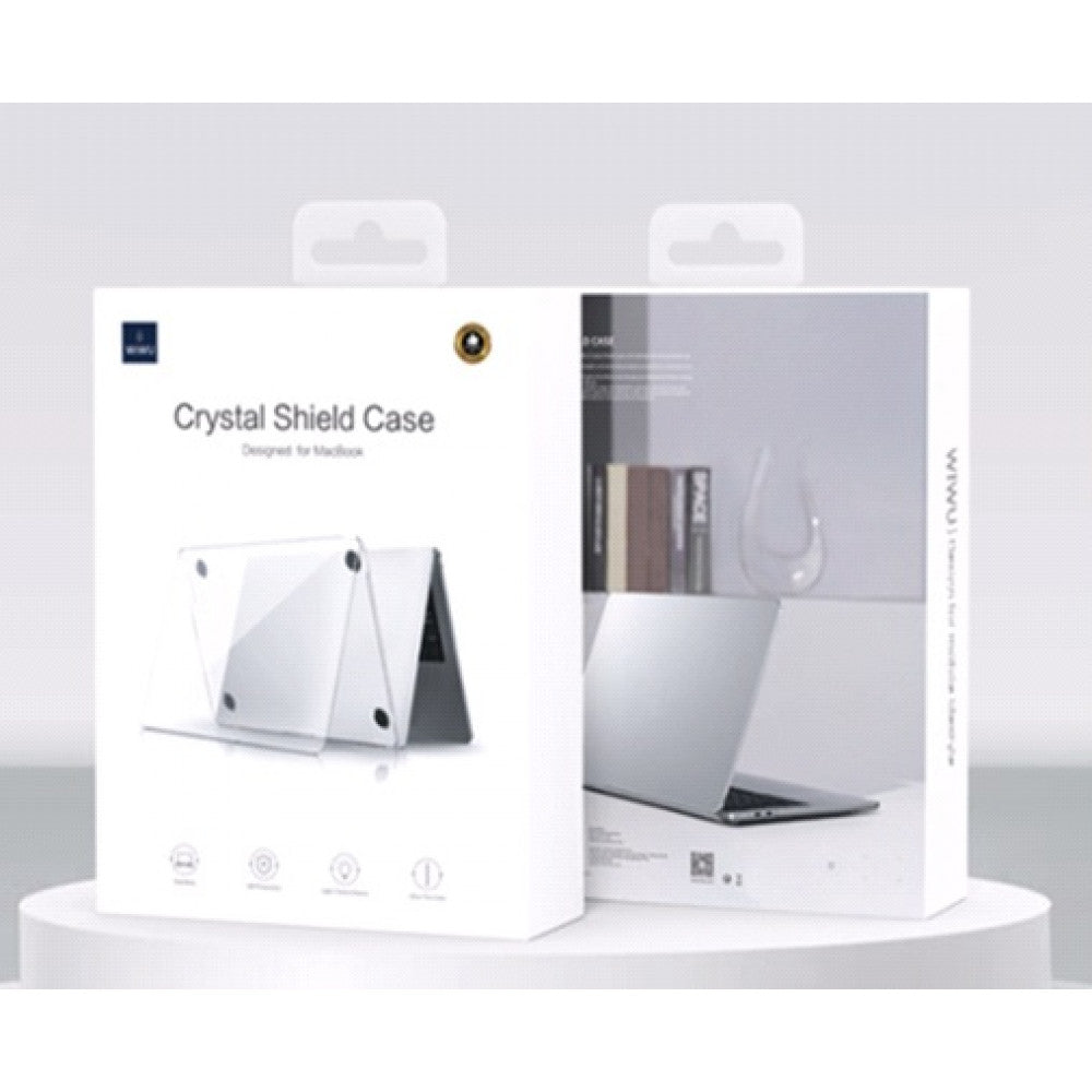 WiWU Crystal Shield Case Macbook 13.6" Air (2022) — Clear