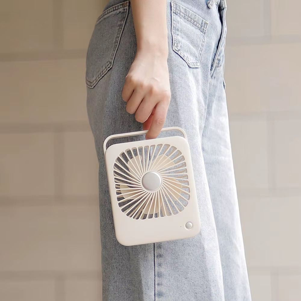 Портативный мини вентилятор L-02 -2000 mAh — Green