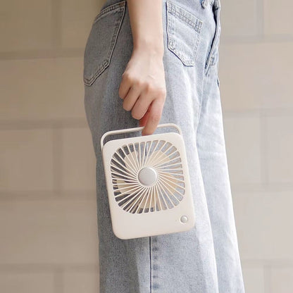 Портативный мини вентилятор L-02 -2000 mAh — Green