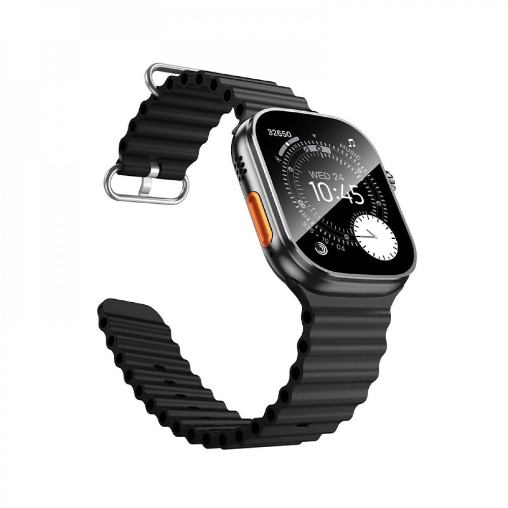 Smart Sports Watch (Call Version) Hoco Y42 Ultra  — Titanium gold